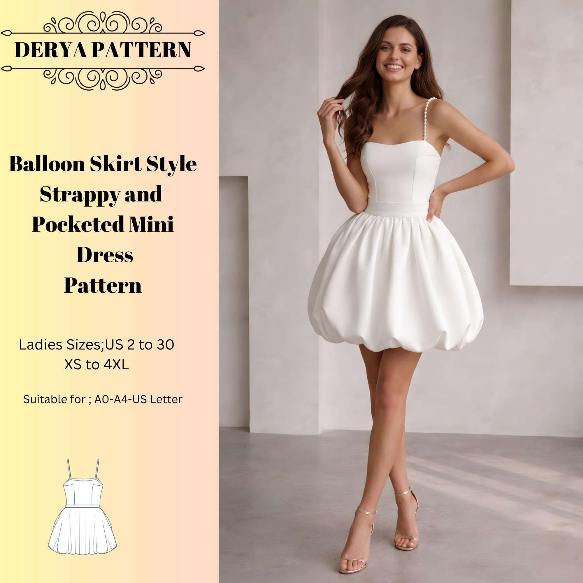 Balloon Style Dress - Etsy