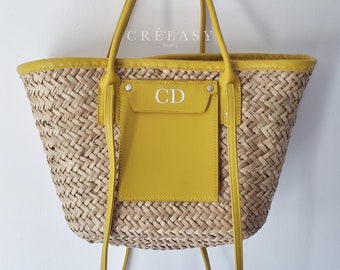 Customizable straw basket