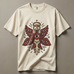 Biblically Accurate Seraphim T-Shirt | Angelcore Weirdcore Tee