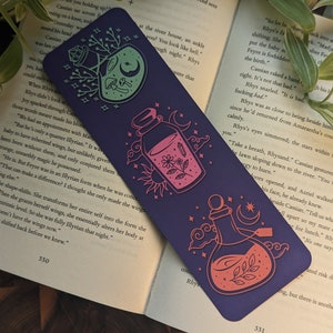 "Süßes ""Magic Potions"" Lesezeichen."