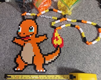 Charmander Pokémon Perler ketting