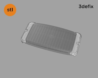 フォード プローブ GT フォグランプカバー サイドブラケット - 3D プリント STL ファイル (デジタルダウンロード)