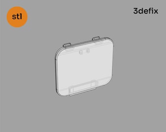 BMW E39 フロントバンパー牽引フックカバー、3Dプリント STL ファイル（デジタルダウンロード）