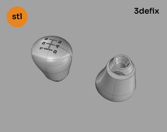 フォード プローブ シフトノブ STL ファイル、レトロフィット 3D プリント デザイン (デジタル ダウンロード)