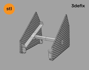 ホログラムクロマコンソールスタンド STL ファイル | 3D プリント (デジタルダウンロード)