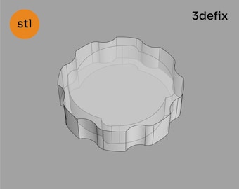 BMW ラジエーターキャップ アダプター 3D プリント用 STL ファイル (デジタル ダウンロード)