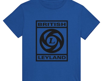 British Leyland Logo T Shirt Black