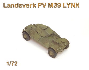 Modèle professionnel 1/72 Landsverk PV M39 LYNX