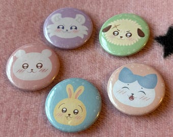 Kawaii Kawalings Forest Friends 32mm Button Badges