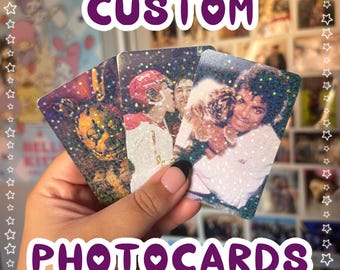 Custom Holographic Photocards - 55x85mm