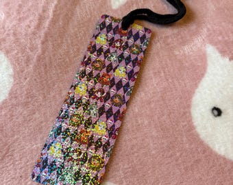 Monster Girls Bookmark - Double-Sided Sparkle Holographic Vinyl