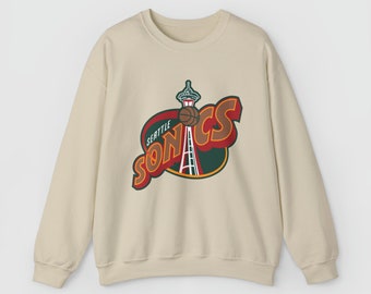 Super Sonics Seattle 90s Vintage style / Retro / Unisex Sweatshirt