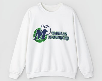 Dallas Mavericks 80-90s Crewneck/ Vintage Style / Retro / Old school / Unisex Sweatshirt