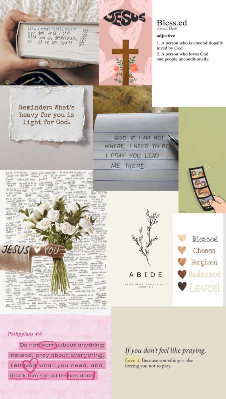 Biblical Vision Boards - Etsy