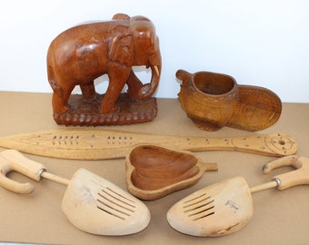 Vintage houten items (Groothandelsprijs)