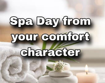 Comfort Character Spa Day Box: Fandom Care Package with Personalized Letter
