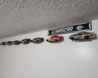 QTY 8 Nascar 1:24 scale Floating shelf