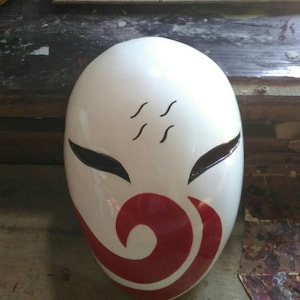 Handmade cold-blooded anbu mask Haku mask Cosplay mask Kiri anbu mask Custom mask