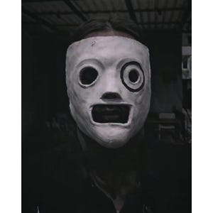 Face mask material, latex rubber White singing mask custom handmade mask Cosplay mask New Custom mask