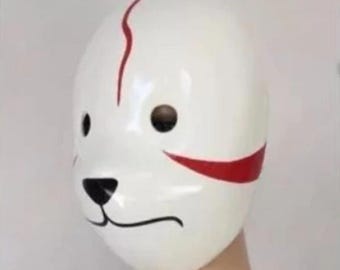 Handmade cold-blooded anbu guards mask face cover Cosplay anbu accepts custom requests