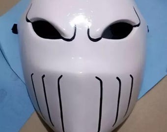 Mysterious White Owl Mask - Dark Secret for Masquerade, Halloween Costume Handmade (can be customized)