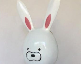 Handmade rabbit funny face mask gift for girls Cosplay ( accepts custom requests )
