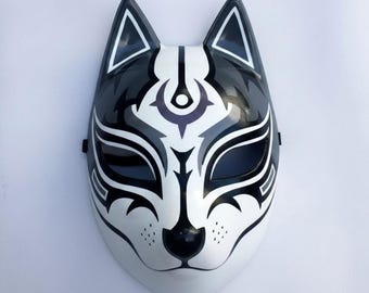 Handmade Cold Blooded Wolf Mask Custom Wooden Cosplay (accept customized request)