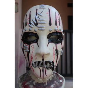 Stitched Face Mask, Hope Is Gone resin mask handmade custom mask ( We accept custom masks according to your wishes from resin or silicone.)