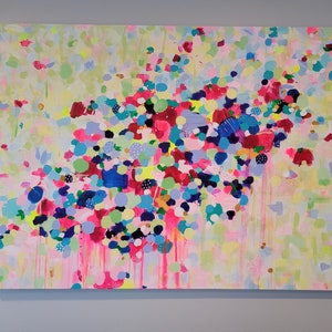 Original abstract - acrylic on canvas - "Dare"