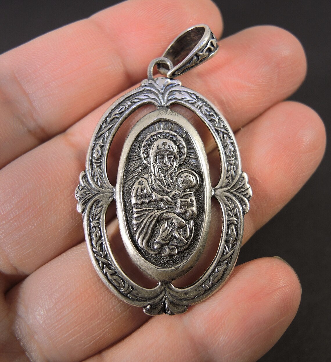 Pendentif Dieu Shiva En Argent Sterling 92,5% - Pour Homme Et Femme, Hypoallergénique, Sans Nickel - Bijou Spirituel