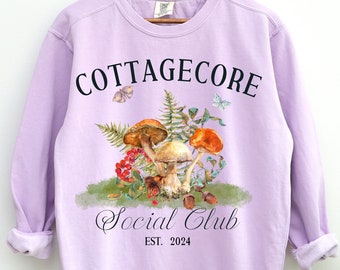 Cottagecore PNG, Mushroom Clipart, Cottagecore Shirt, Cottagecore Mushroom Png, Mushroom Cottagcore png, Social Club Png, mushroom mug