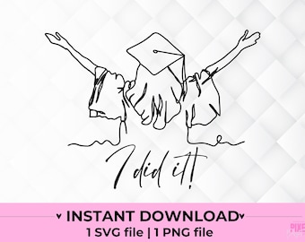 Graduation SVG Proud Graduate 2026 Clipart Graduation Cap Svg Senior png for sublimation Grad Announcement png graduation party decor svg