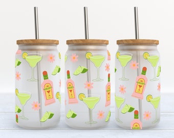 Margarita Libbey Glass PNG Wrap Margarita Png Sublimation Margarita Png Design Glass Wrap Libbey Png Margarita Glass Can Wrap Libbey