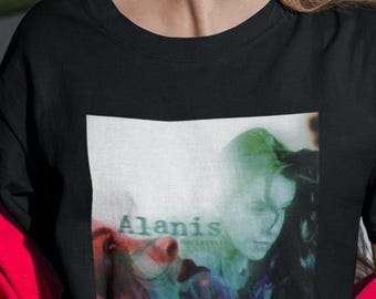 Alanis Morissette Jagged Little Pill Album White Shirt - Etsy