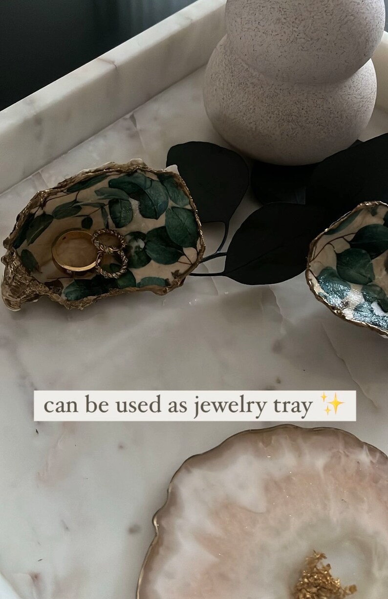 Oyster Jewelry Tray Etsy
