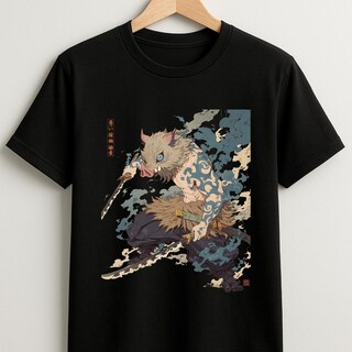 T-shirt Donna Demon Anime Style3 – Hashira Sword, Japan Manga, Cotone Premium, Taglio Aderente