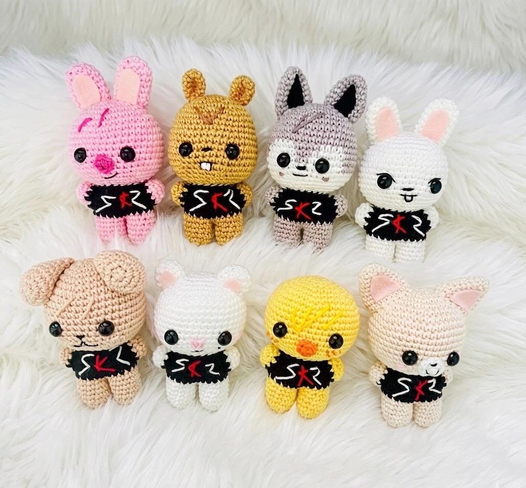 SKZOO Amigurumi Pattern Bundle | Stray Kids Crochet PDF | Kpop