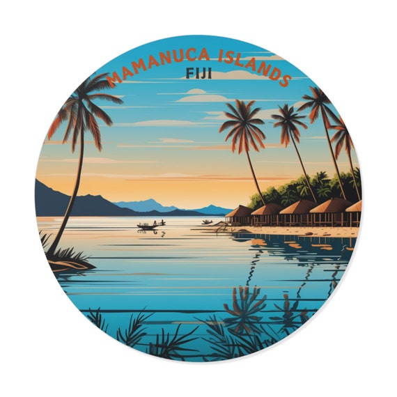Tranquil Palm Medium Round Trinket Box Tranquil Palm Medium Round Trinket Box