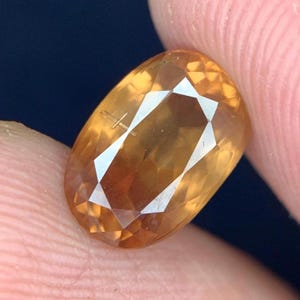 Stunning piece of 2.45 carats orangish brown Zircon from cambodia | 8.8x6x4.2mm