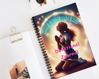 Cheerleaders Devotional Journal [Spiral Notebook - Ruled Line] companion for private or group devotional journaling. Tell your cheer story!