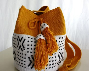 Wayuu Bag, Handmade Bag, Crochet Pattern, Original Crochet Crossbody, Soulder Bag, Women's Bag, Premium Quality