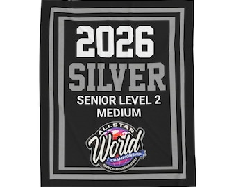 Allstar World Championships Replica Mini Banner - Silver