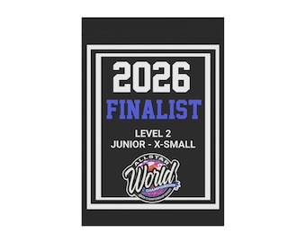 Allstar World Championships Replica Mini Banner - Finalist
