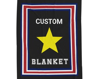 Custom Banner Blanket