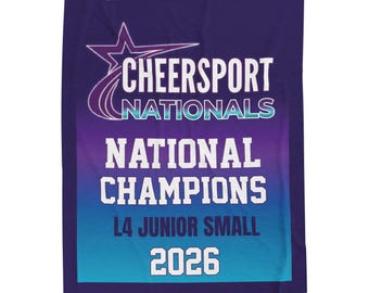 CHEER SPORT Replica Banner Blanket
