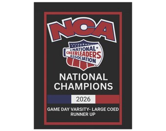 2026 NCA HIGH  SCHOOL Replica Mini Banner