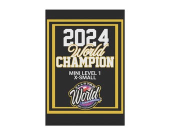 Allstar World Championships Replica Mini Banner