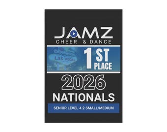 JAMZ Championships Replica Mini Banner