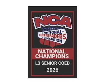 NCA Replica Mini Banner