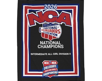 NCA Collegiate Replica Throw Blanket